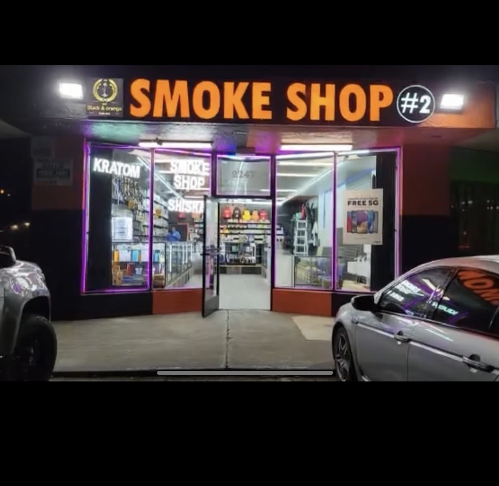Black and Orange #2 Smoke Shop